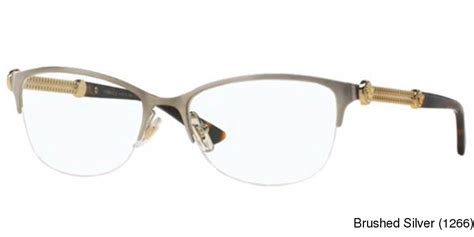 versace half frame|versace rimless eyeglasses.